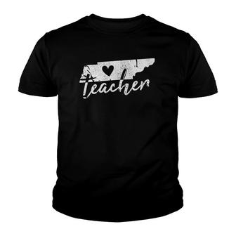 Red For Ed Tennessee Teacher Red For Ed Tee Youth T-shirt | Mazezy