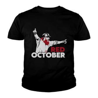 Red October Youth T-shirt | Mazezy