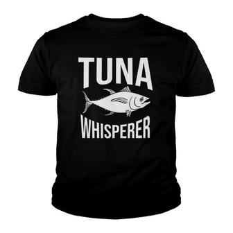 Red Tuna Fishing Gift Bluefin Tuna Fish Youth T-shirt | Mazezy