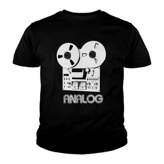 Reel To Reel Recording Analog Youth T-shirt | Mazezy
