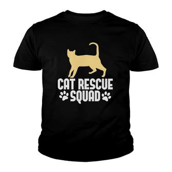 Rescued Animal Cat Fosterage Rescue Fostering Pet Adoption Youth T-shirt | Mazezy