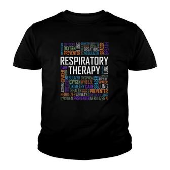 Respiratory Therapist Therapy Care Week Youth T-shirt | Mazezy