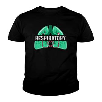 Respiratory Therapy Therapist Lungs Doctor Rt Rrt Youth T-shirt | Mazezy