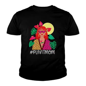 Retro 90'S Plant Mama Mother's Day Pant Lady Outfit For Mom Youth T-shirt | Mazezy