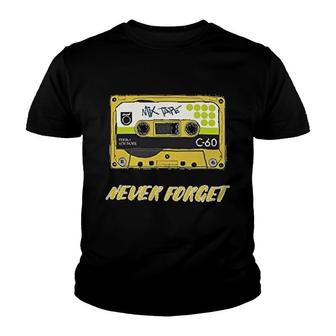 Retro Cassette Tape Mix Tape Youth T-shirt | Mazezy