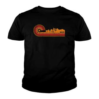 Retro Duluth Cityscape - Duluth Mn Skyline Youth T-shirt | Mazezy