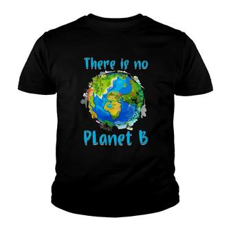 Retro No Planet Climate Change Earth Save Nature Animals Youth T-shirt | Mazezy
