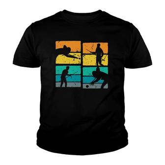 Retro Pool Player Vintage Billiards Vintage Retro Youth T-shirt | Mazezy
