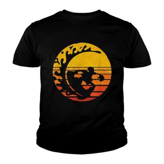 Retro Snowboarding Winter Sport Snowboarder Snowboard Youth T-shirt - Thegiftio UK