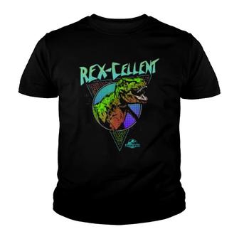 Rex Cellent 80S T Rex Roar Graphic Youth T-shirt - Thegiftio UK