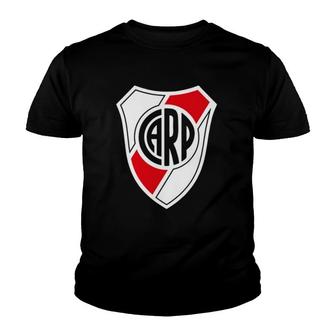 River Plate Argentinian Fan Soccer Pullover Youth T-shirt | Mazezy