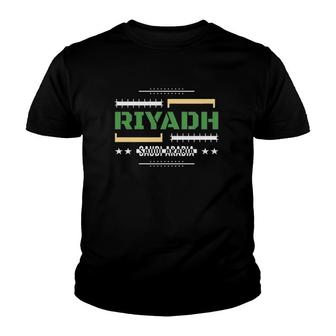 Riyadh Saudi Arabia Gift Sorvenir Youth T-shirt | Mazezy AU