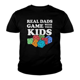 Role Playing Dad Gift Real Dads Game With Their Kids Youth T-shirt | Mazezy
