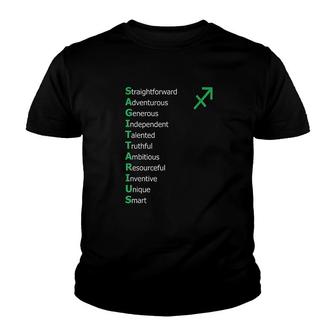 Sagittarius Personality Astrology Zodiac Sign Horoscope Youth T-shirt - Thegiftio UK