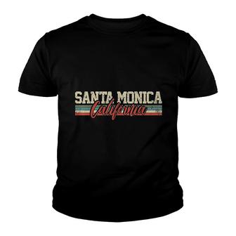 Santa Monica California Youth T-shirt | Mazezy