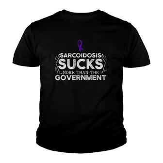 Sarcoidosis Survivor Sucks Awareness Warrior Youth T-shirt - Thegiftio UK
