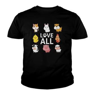 Save Animals Pets Lover T Love All Men Women Premium Youth T-shirt | Mazezy