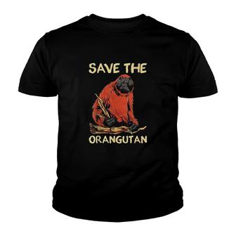 Save The Orangutan Youth T-shirt - Thegiftio UK