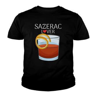 Sazerac For Cognac Or Whiskey Cocktails Lovers Youth T-shirt | Mazezy