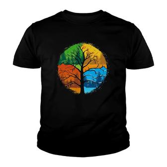 Seasons Spring Summer Autumn And Winter Youth T-shirt | Mazezy