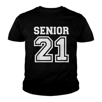 Senior 21 2021 Youth T-shirt - Thegiftio UK
