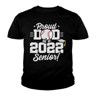 Senior Year Baseball Dad Class Of 2022 Senior 2022 Ver2 Youth T-shirt - Thegiftio UK