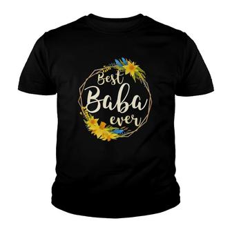 Serbian Mother's Day Best Baba Ever For Mom Grandma Serbia Youth T-shirt | Mazezy