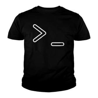 Shell Prompt _ Command Line Interpreter Design Zip Youth T-shirt | Mazezy