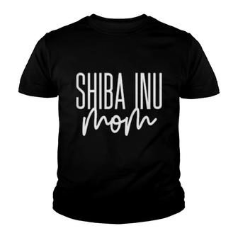 Shiba Inu Mom Cute Japan Shiba Inu Dog I Love My Shiba Inu Youth T-shirt | Mazezy