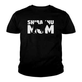 Shiba Inu Mom Dog Mother Shiba Inu Gift Youth T-shirt | Mazezy