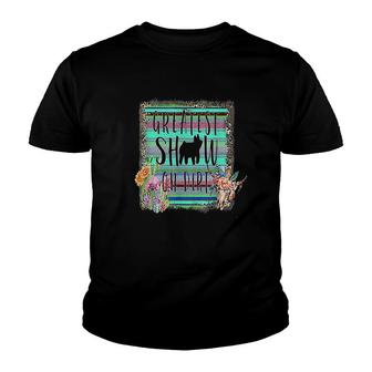 Show County Fair Showing Animals Youth T-shirt | Mazezy