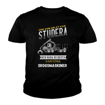 Skogsmaskiner Sa1 Youth T-shirt | Mazezy