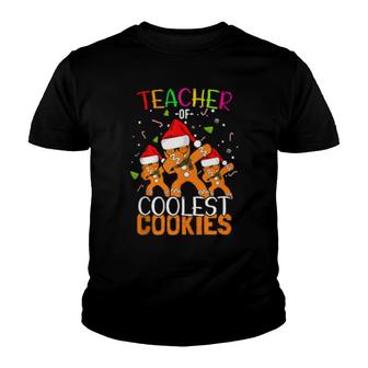 Smart Teacher Of Coolest Cookies Dabbing Gingerbread Man Dab Youth T-shirt | Mazezy
