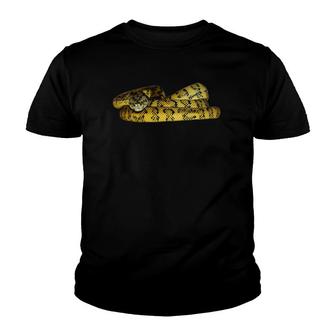 Snake Lover Boa Constrictor Rattlesnake Youth T-shirt | Mazezy