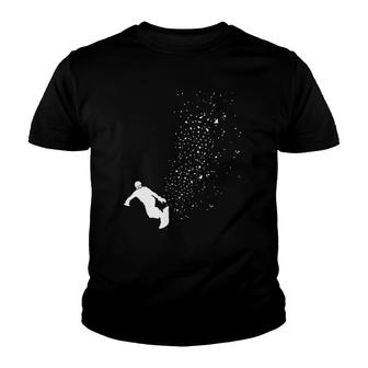 Snowboard Winter Snowboarding Freestyle Sowboarder Gift Youth T-shirt | Mazezy