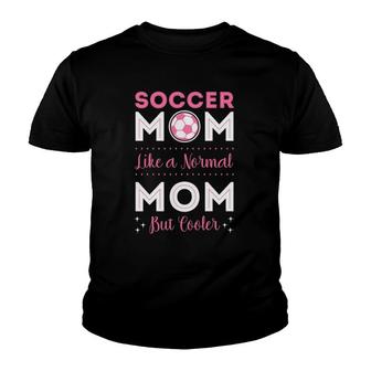 Soccer Player Mom Goalie Team Goalkeeper Game Mother's Day Youth T-shirt | Mazezy