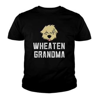 Soft Coated Wheaten Terrier Grandma Grandmother Youth T-shirt | Mazezy