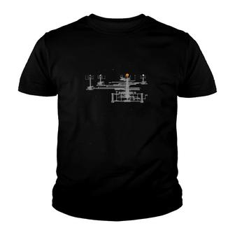 Solar System Orrery In Space Geeky Youth T-shirt | Mazezy