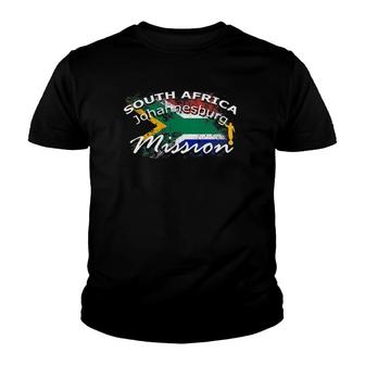 South Africa Johannesburg Mormon Lds Mission Missionary Gift Youth T-shirt | Mazezy