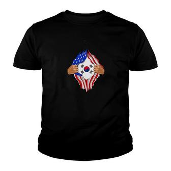 South Korean Blood Inside Me V2 Youth T-shirt - Thegiftio UK