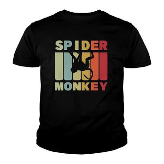 Spider Monkey Funny Animal Youth T-shirt | Mazezy