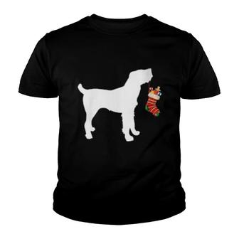 Spinone Italiano Christmas Stocking Stuffer Dog Youth T-shirt | Mazezy