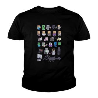 Sprites Characters Youth T-shirt | Mazezy
