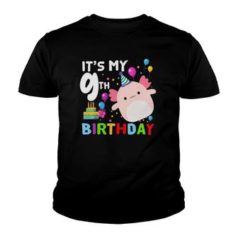 Squishmallow It's My 9Th Birthday Youth T-shirt | Mazezy