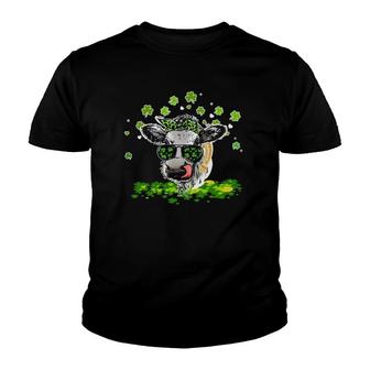 St Patrick's Day 2022 Funny Cow - Shamrock Irish Gifts Youth T-shirt | Mazezy