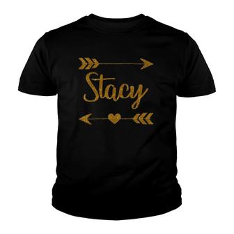 Stacy Personalized Mom Name Funny Birthday Custom Gift Idea Premium Youth T-shirt | Mazezy