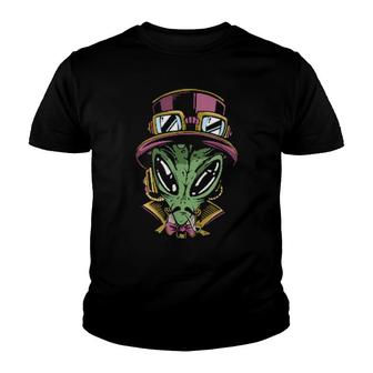 Steampunk Alien Casual Youth T-shirt - Thegiftio UK