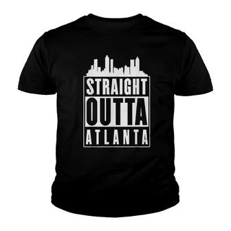 Straight Outta Atlanta City Youth T-shirt | Mazezy