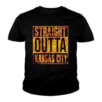 Straight Outta Hometown Pride Youth T-shirt | Mazezy