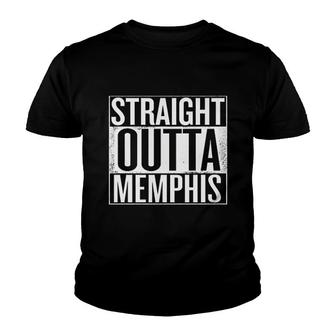 Straight Outta Memphis Youth T-shirt | Mazezy